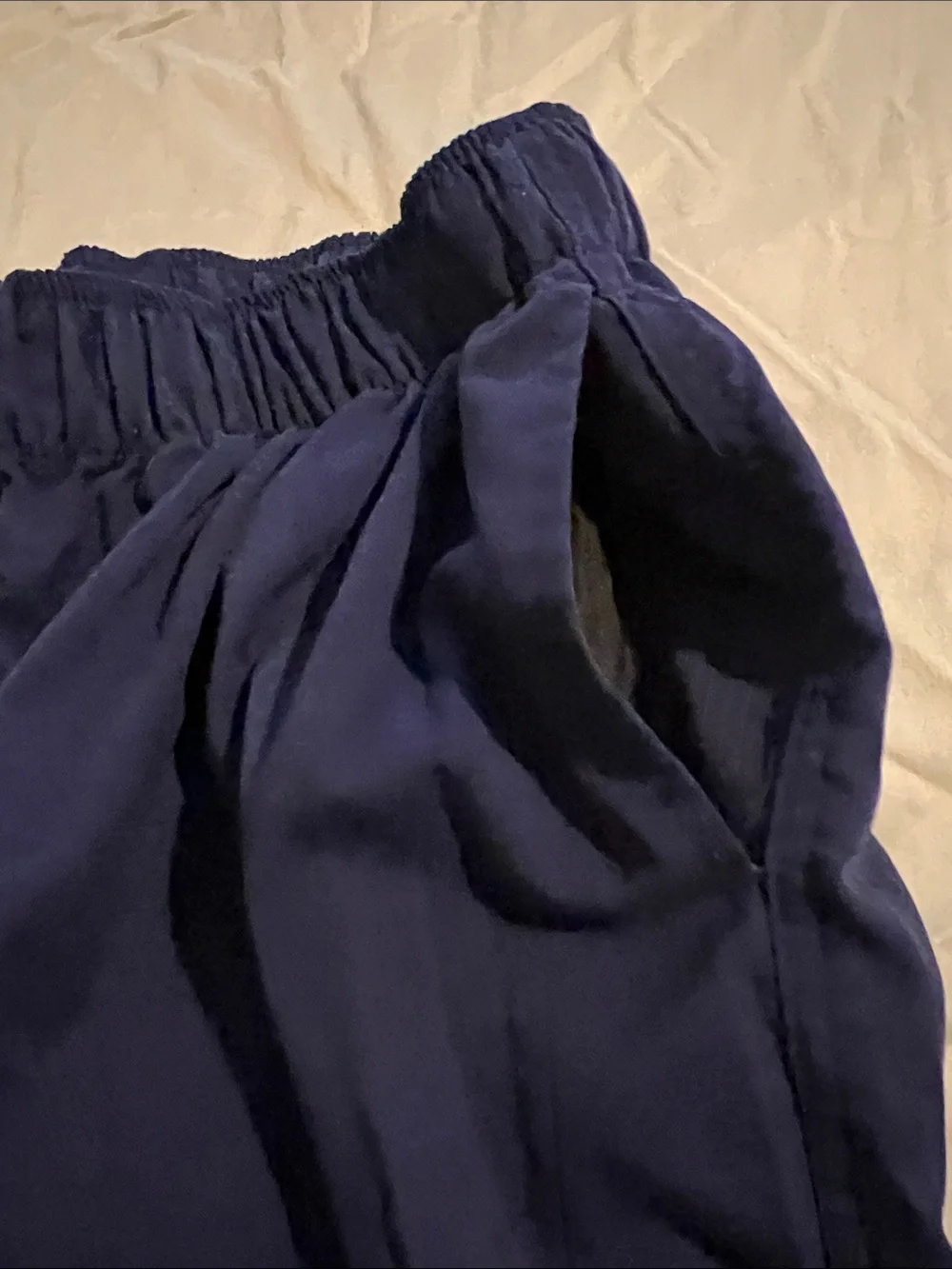 Navy Blue Jogger Scrub Pants